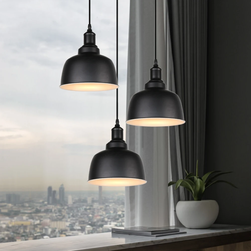 1/3 Heads Modern Hanging Ceiling Lamps Aluminium e27 Pendant Light for Dining Room Table Bedside Kitchen Decoration Lighting