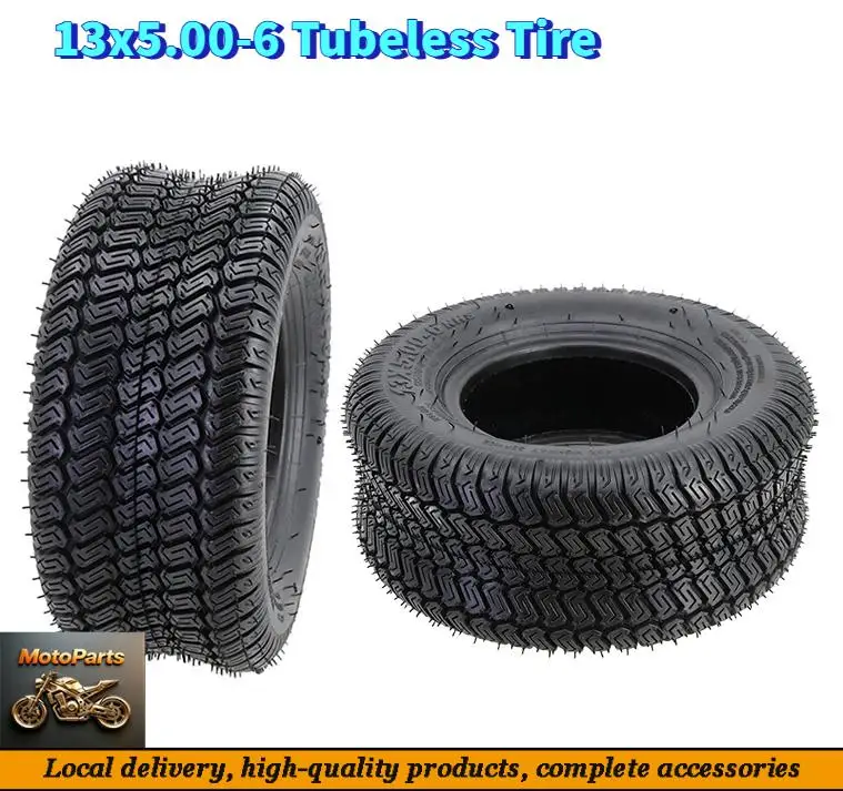 High Performance Go-Kart Beach 13x5.00-6 Tubeless Tire Highway Tyre Motor Wheels 13inch Electric Scooter Tires Fast Delivery Supermoto Wheels