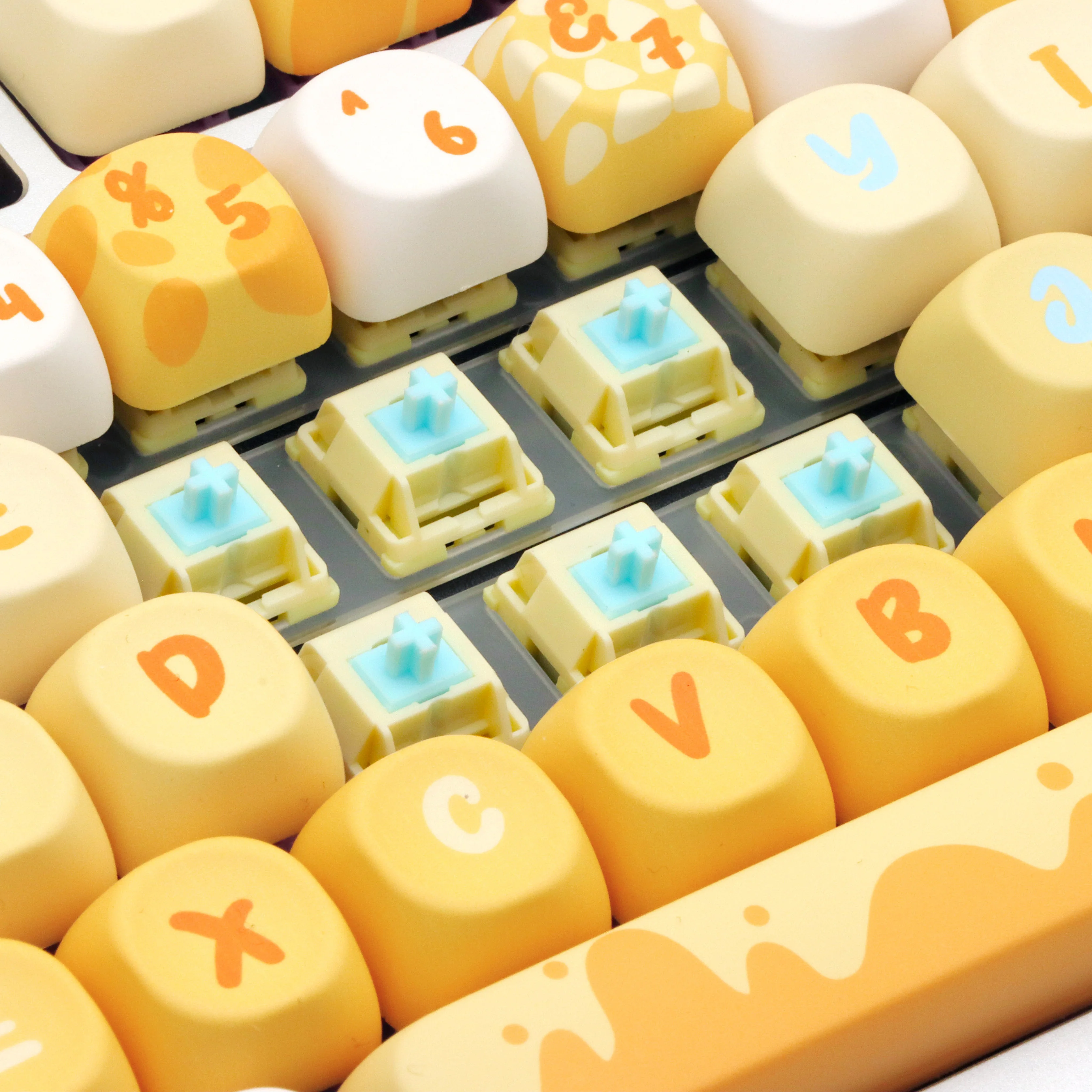 

Torque V2 Switch 45g Linear Pre-Lubed 5 Pins HotSwap Pom Stem HMX Switches For Mx Mechanical Keyboard 기계식 키보드 축