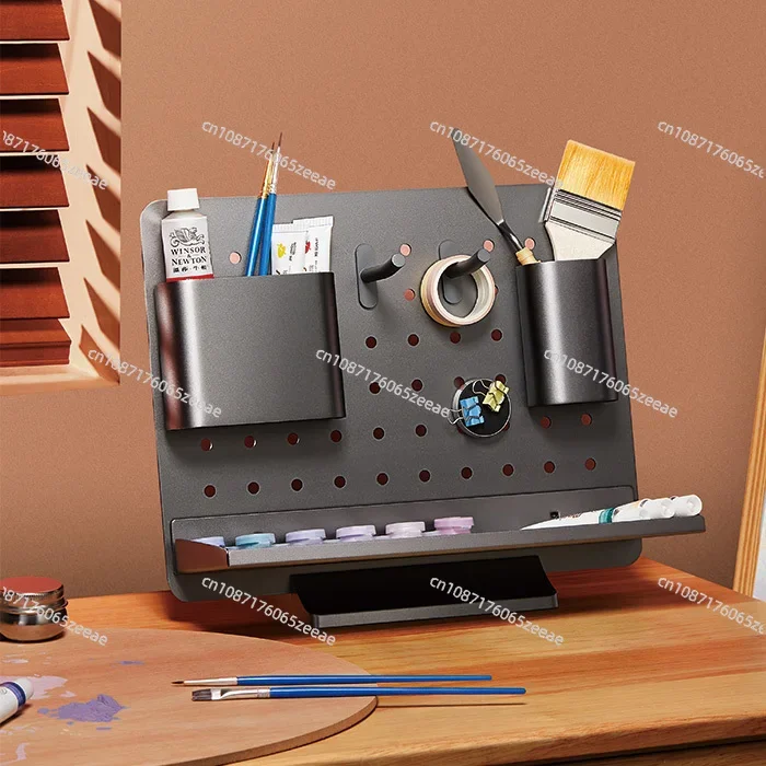 

Настольная стеллаж для хранения с геометрическим рисунком, стеллаж для хранения артефактов, цифровая продукция, отделка канцелярских товаров, бесплатная комбинация.