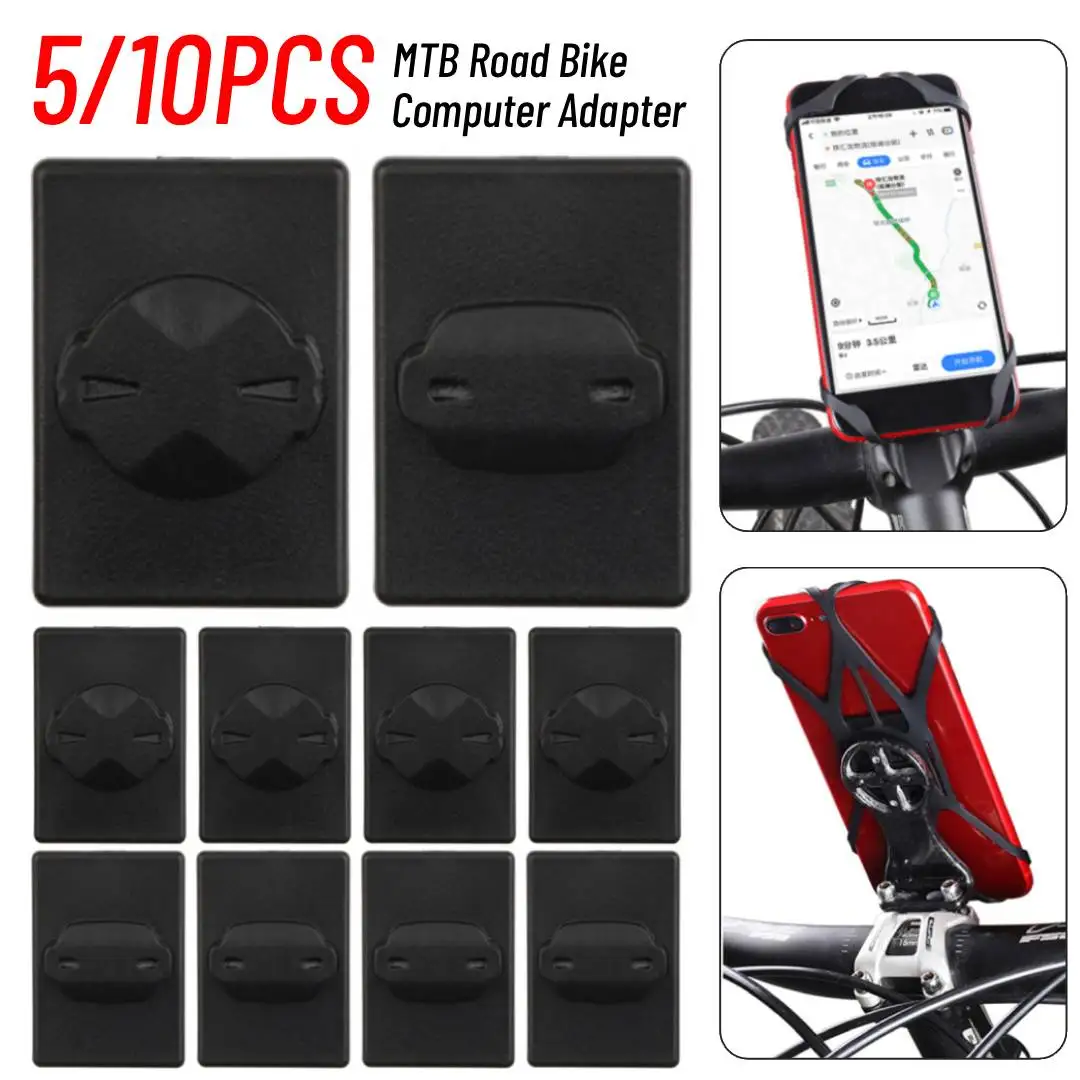 

5/10PCS MTB Road Bike Mobile Phone Back Buckle Extended Phone Seat Holder Mobile Phone Sticky Mount for Garmin/Bryton Outdoor