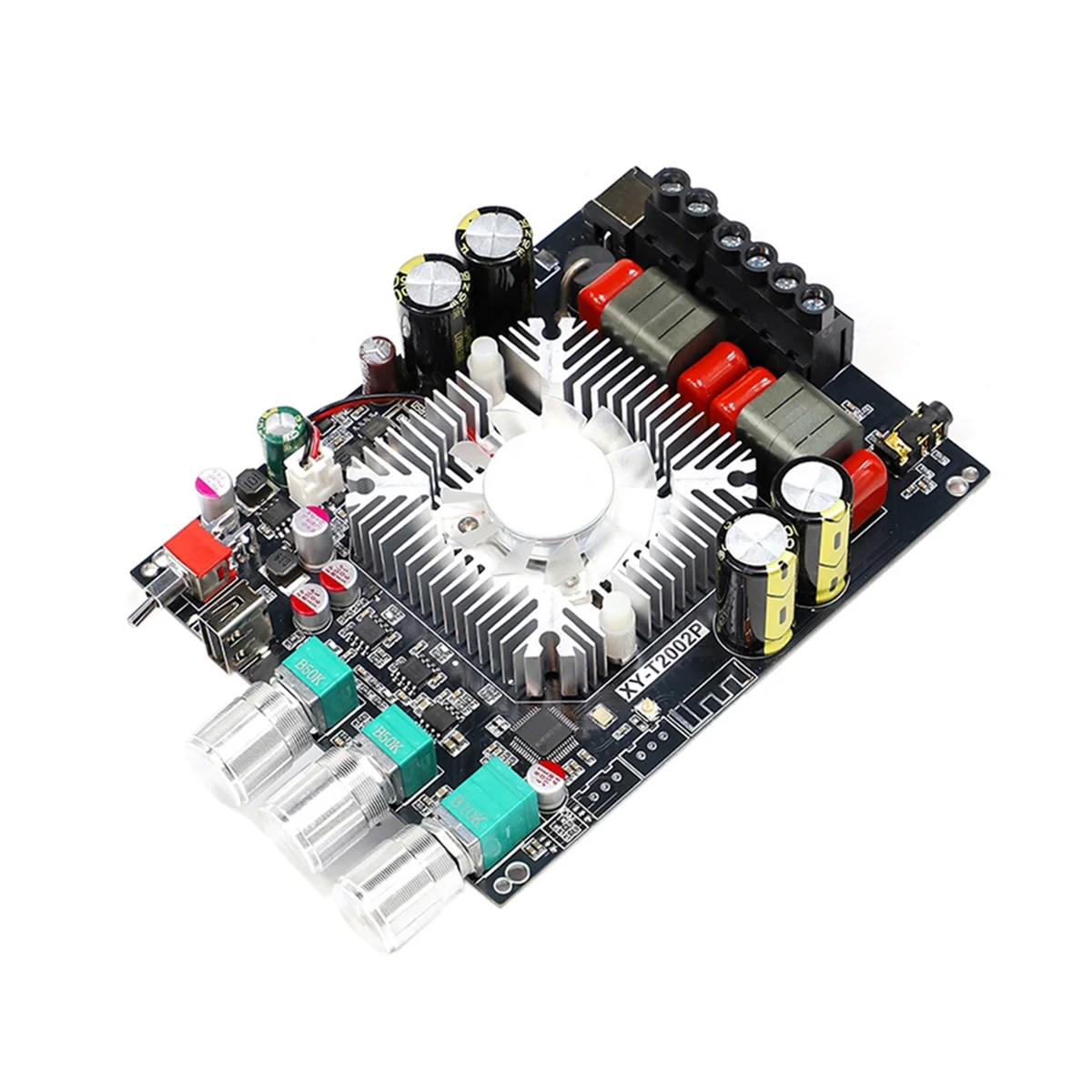 

T2002P Fever Grade HiFi цифровой усилитель мощности плата высокой мощности стерео 220WX2 модуль усилителя TPA3223 плата усилителя