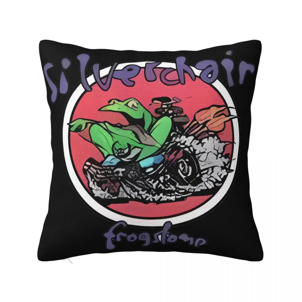 Vintage 1995 Silverchair Frogstomp Tour 2 Pillow Pillowcase 40X40 Cushions For Living Room Pillow Case Pillow Cover