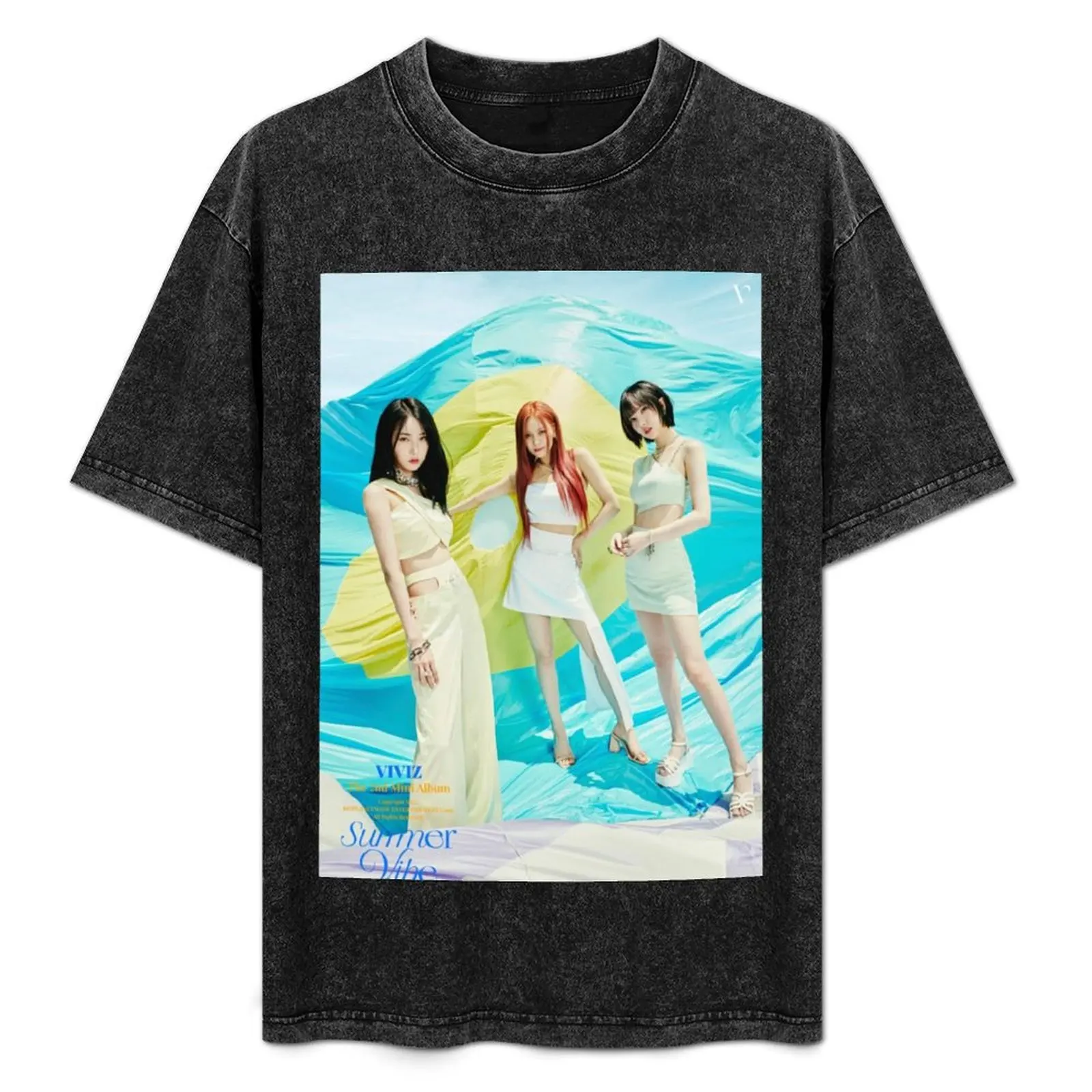 Camiseta VIVIZ - SUMMER VIBE (versión verde azulado)