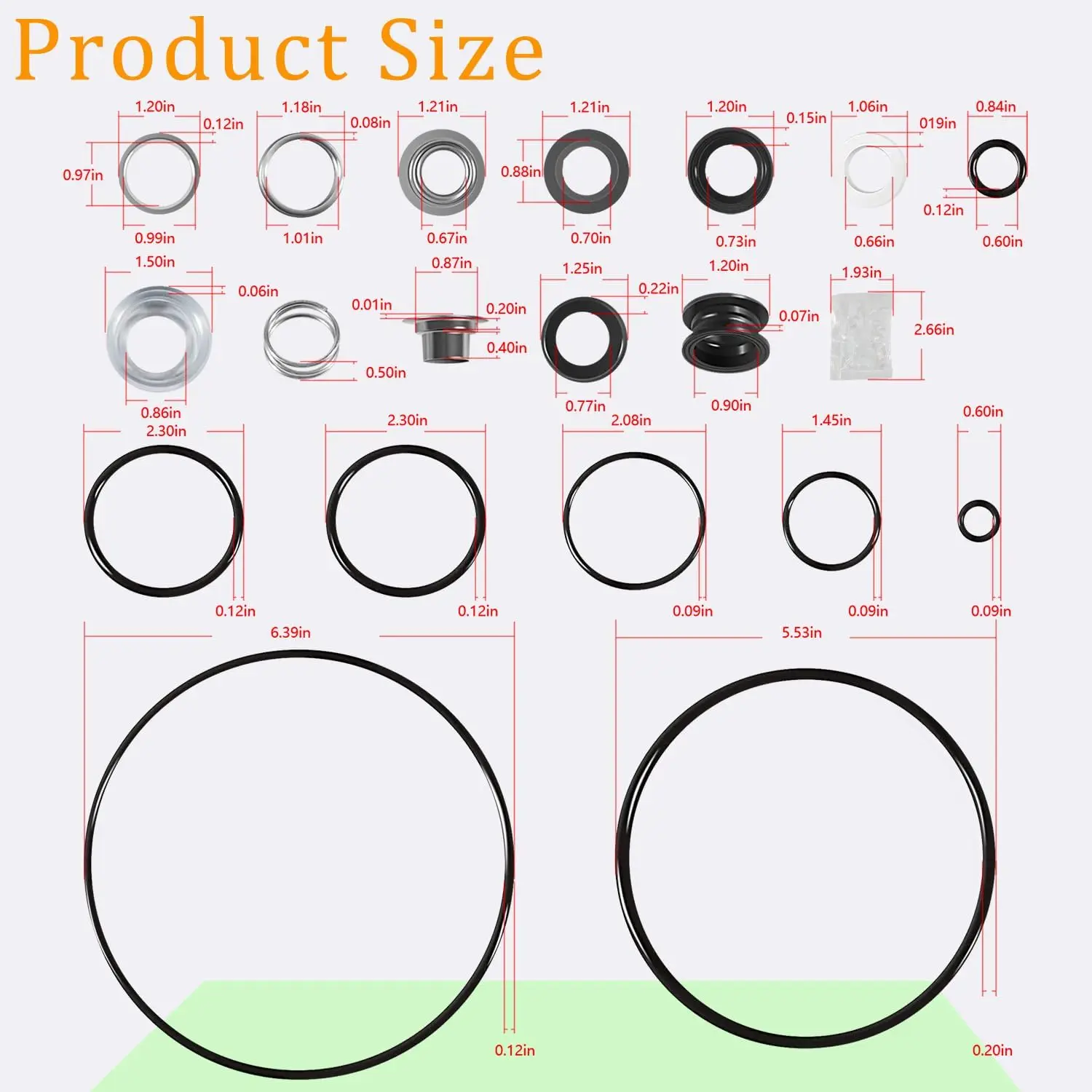 Tm Pomp O-Ring Afdichting Kit Voor Hayward Power-Flo Lx Sp1580 Serie Pomp, Zwembad Levering O-Ring Revisie Reparatieset