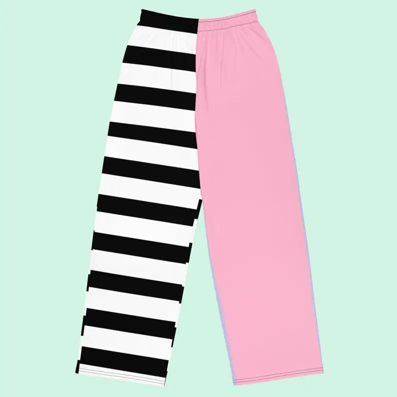 2026 Spring Autumn Personalized Fashionable Y2k Pants Trendy Fashion Printed Loose Sweet Women's Sports Pants