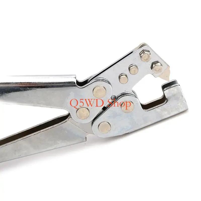 Q5WD Handle Studs Crimper Framing Tool for Decors Ceiling for 0.5-0.8mm Steel Studs Crimper Steel Keels Fixed Punching Plier