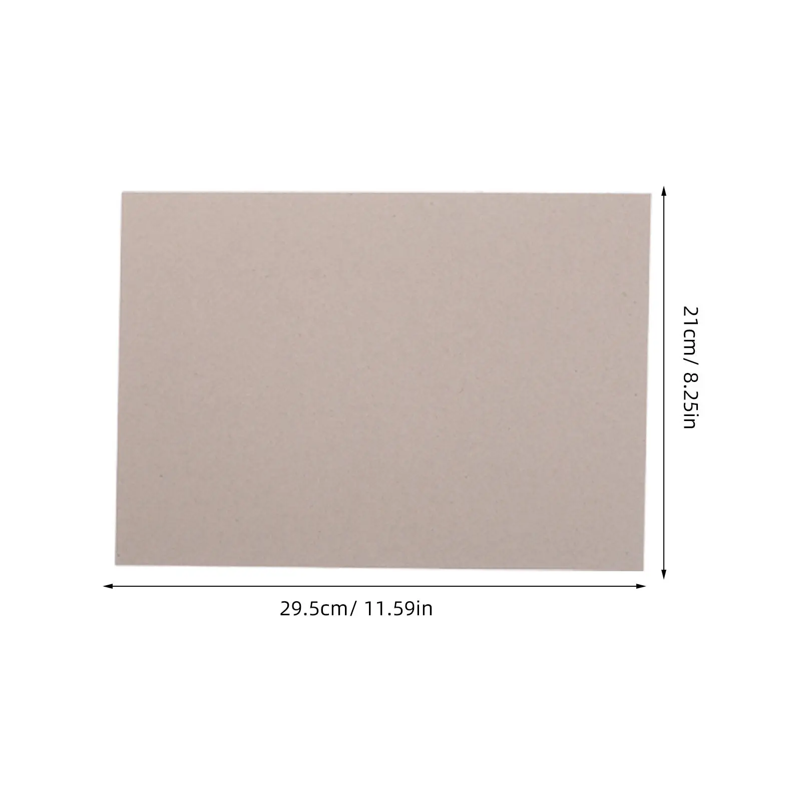20Pcs Thick Binding Cardboard 1Mm Gray Paperboard Sheets for Die Cut Crafts Embossing Chipboard Picture Frame Backing Album