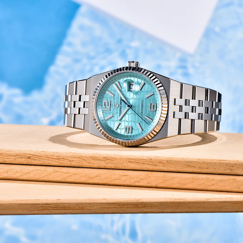 

PAGANI DESIGN 2025 Новые автоматические механические мужские часы с сотовым узором 40 мм Miyota 8215 из нержавеющей стали PDYS027 reloj