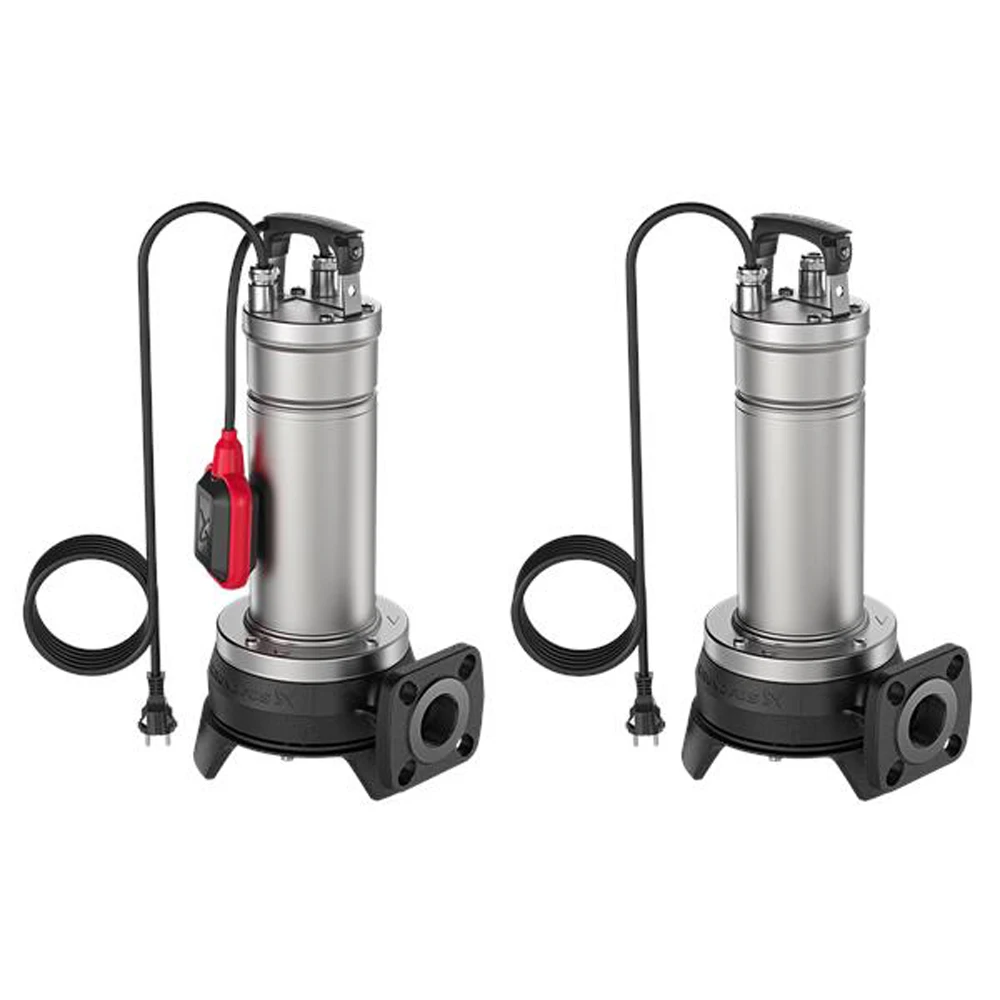 Single Phase Stainless Steel Submersible Sewage Pump