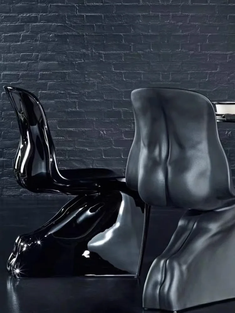 Freizeit Rückenlehne Stuhl Wohnzimmer Esszimmer Kunststuhl Outdoor