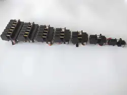 1/14 hydraulic valve block 1/2/3/4/5/6/7CH with Servos For RC Hydraulic Excavator Engineering Vehicle Parts