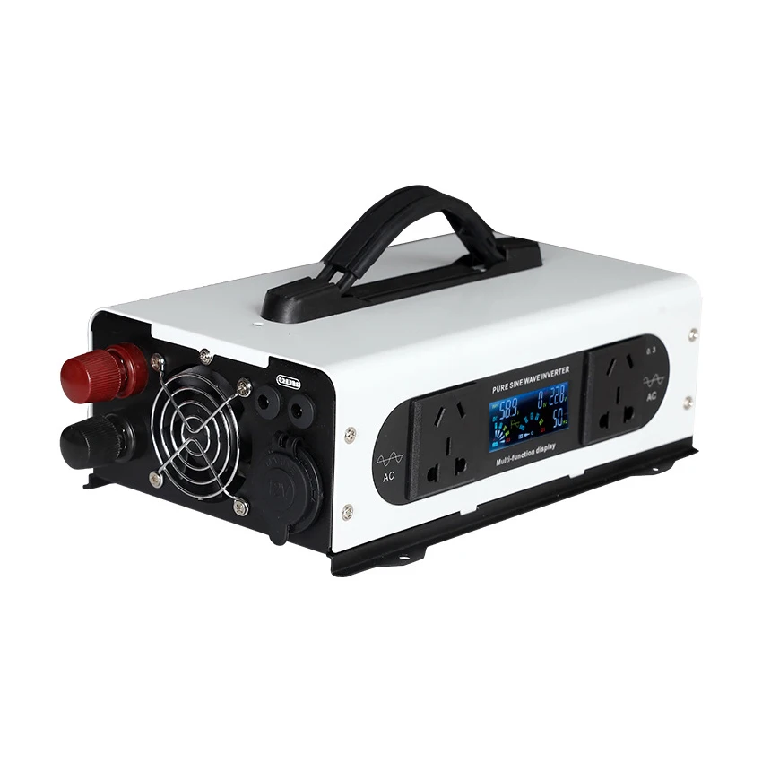 3100W  Pure Sine Wave Inverter AC110v 220v 1550W Power DC 12V 24V 48V 60V 72V Multifunctional Portable Mobile Power Converter