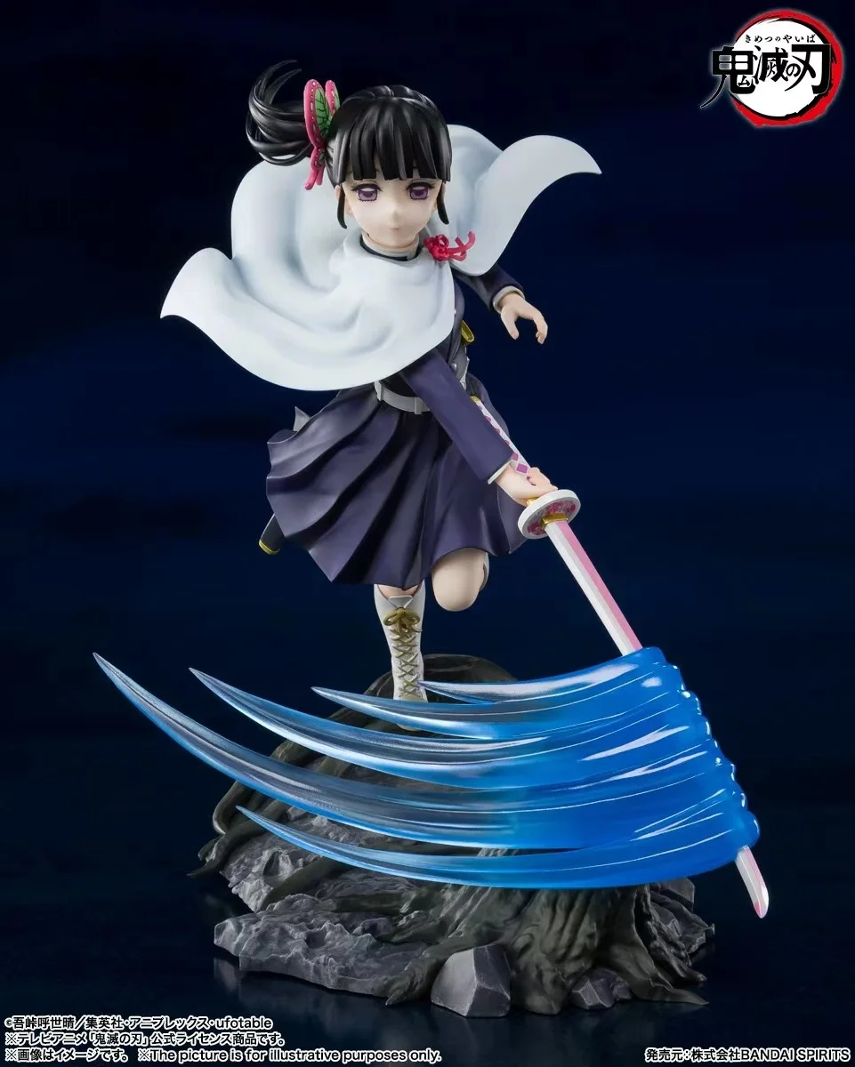 Bandai Original Figuarts ZERO Demon Slayer Kamado Nezuko Kanao Tsuyuri Anime Figures Toys Collection Gifts Models Ornaments