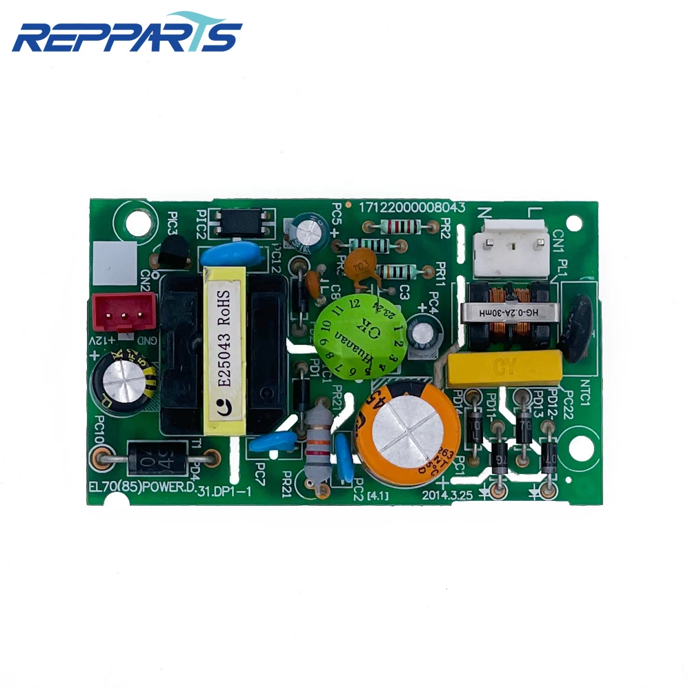 

Used EL70(85)POWER.D.31.DP1-1 Circuit PCB 17122000008043 Control Board For Midea Air Conditioner Conditioning Parts