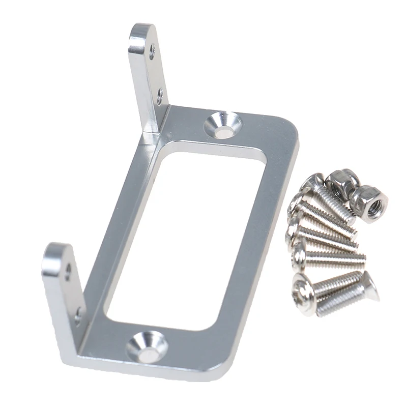 (BF06)1 Set S3003 MG995 Standard Servo Mount Stand Holder Bracket For RC Boat Silver
