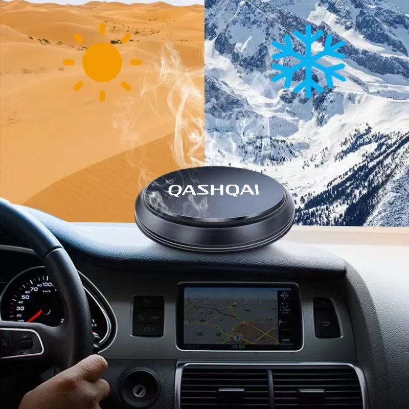 Car Air Freshener Instrument Aromatherapy Flavor Perfume UFO Shape Scent Decor for QASHQAI J11 Interior Decoration Accessories