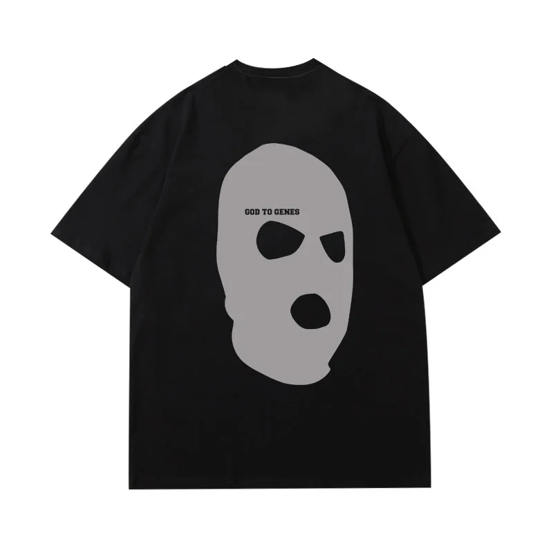 Gangsta SkiMask T-Shirt, Gangsta Rap Tee, Hip Hop Clothing, Streetwear, Soft Cotton Tee