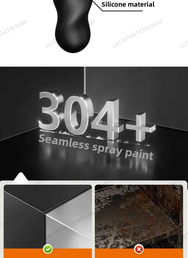 Embedded Wall Niche Stainless Steel Recessed Trash Can Tissue Box With Toilet Brush Bathroom Concealed Storage Kit