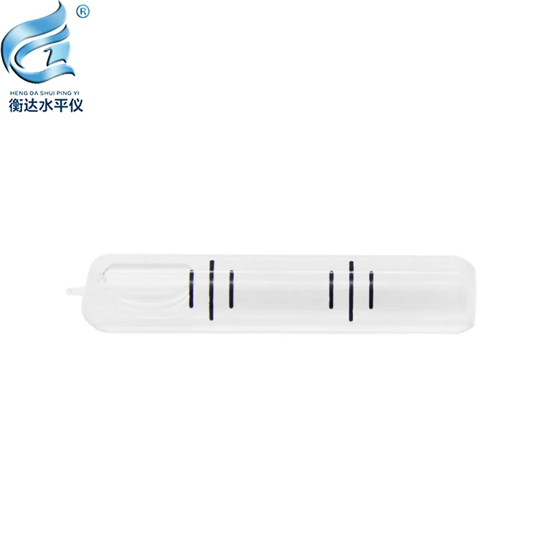 Glass bar type horizontal bubble Acrylic cylinder level bubble adjustment mini level ruler 8mm portable level