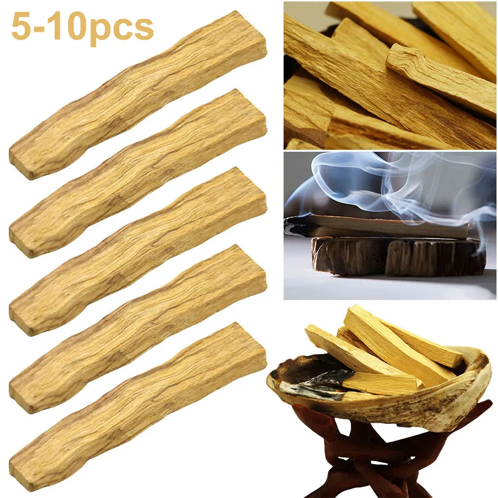 Palo Santo Sticks Smudging Sticks Natural Incense Stick Holy Wood Smudge Stick for Spiritual Cleansing Stress Relief Meditation