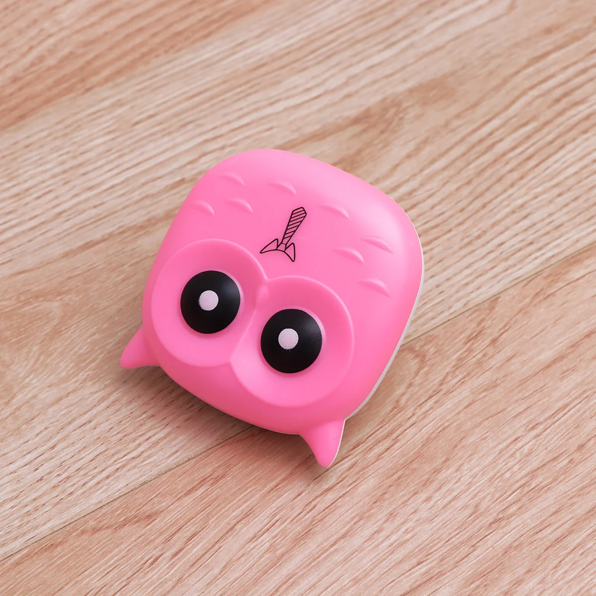 Nachtlicht Eule LED Licht Farbe Nachtlampe Kinderzimmer Lampe Schlafzimmer Licht Home Dekoration Baby Nachttisch für Kind Stecker (Rosa)