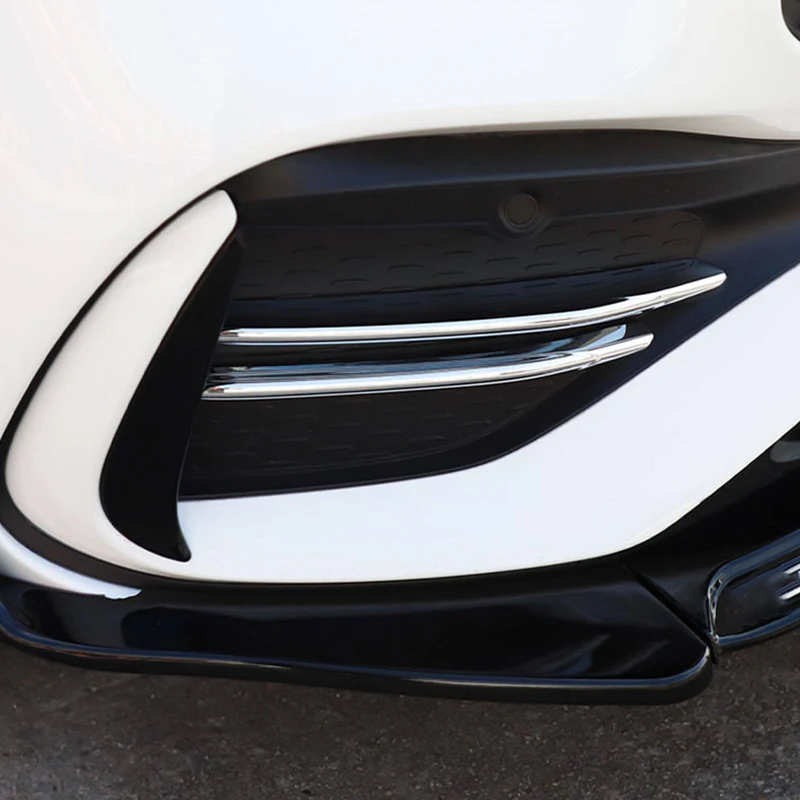 

Декоративная накладка на передние противотуманные фары для Mercedes-Benz C-Class W206 2022-2026, элемент внешнего декора автомобиля, ABS-пластик