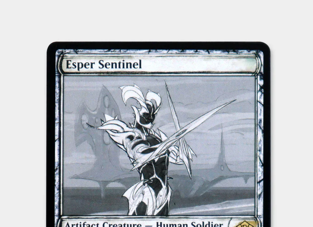 Esper Sentinel (MH2) TCG بطاقات الوكيل السحرية لعبة جودة الوكيل لوحة تجميع اللعب بطاقات التداول الوكيل