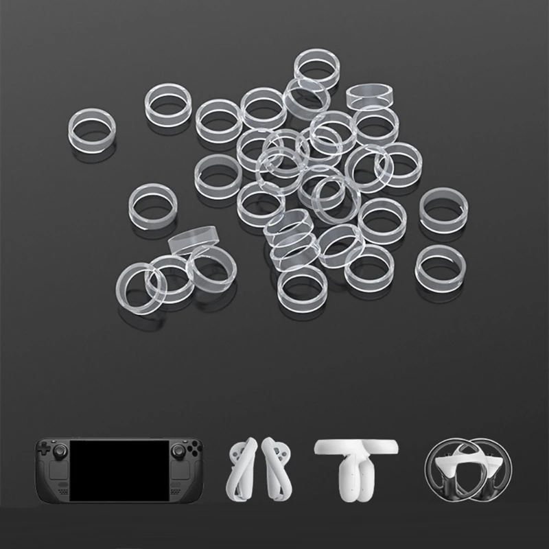 Anillos Control movimiento M17B, 4/8 Uds., anillos asistencia objetivo silicona para ROG Gamepad, anillos