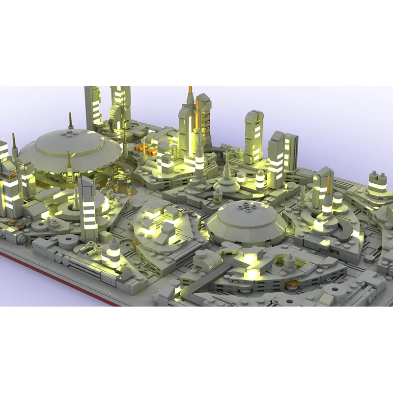 شعبية ستار فيلم Moc اللبنات مجلس الشيوخ بناء نموذج التكنولوجيا الطوب DIY الجمعية المشهد الشهير عطلة مجموعات الالعاب الهدايا