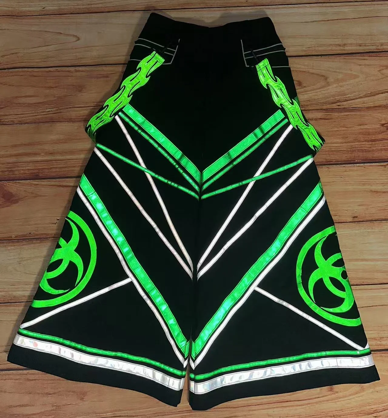 PHATTPANT فات السراويل الهذيان والعتاد عاكس الرقص ملبورن شفل Biohazard C101