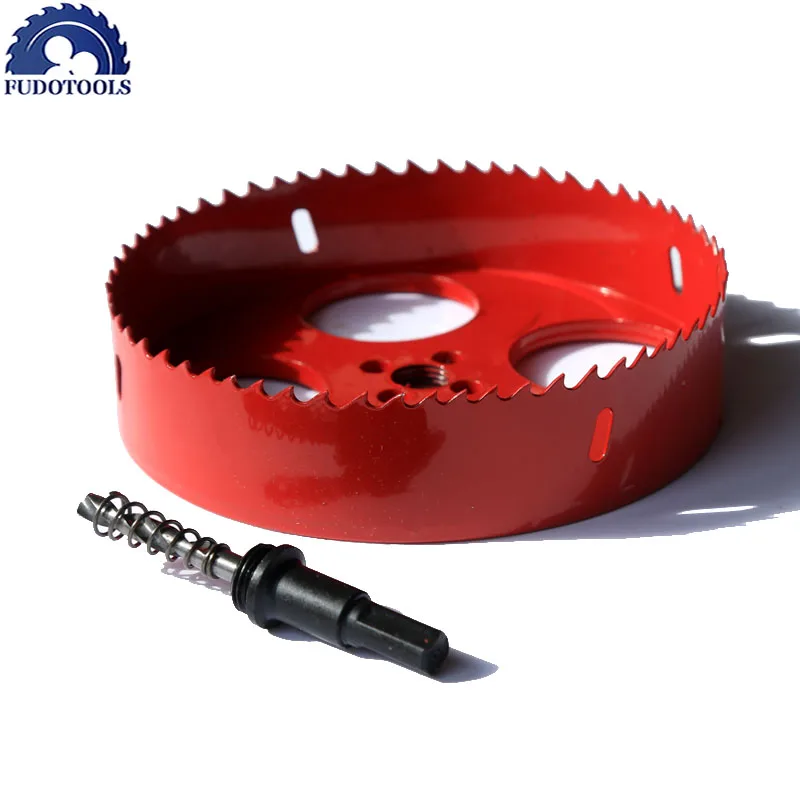 On Sale of 125-195mm Quality M42 Bi-metal Hole Saw Steel Wood Iron Plastic Hole Saw Opener Underreamer Pipeline Perforator