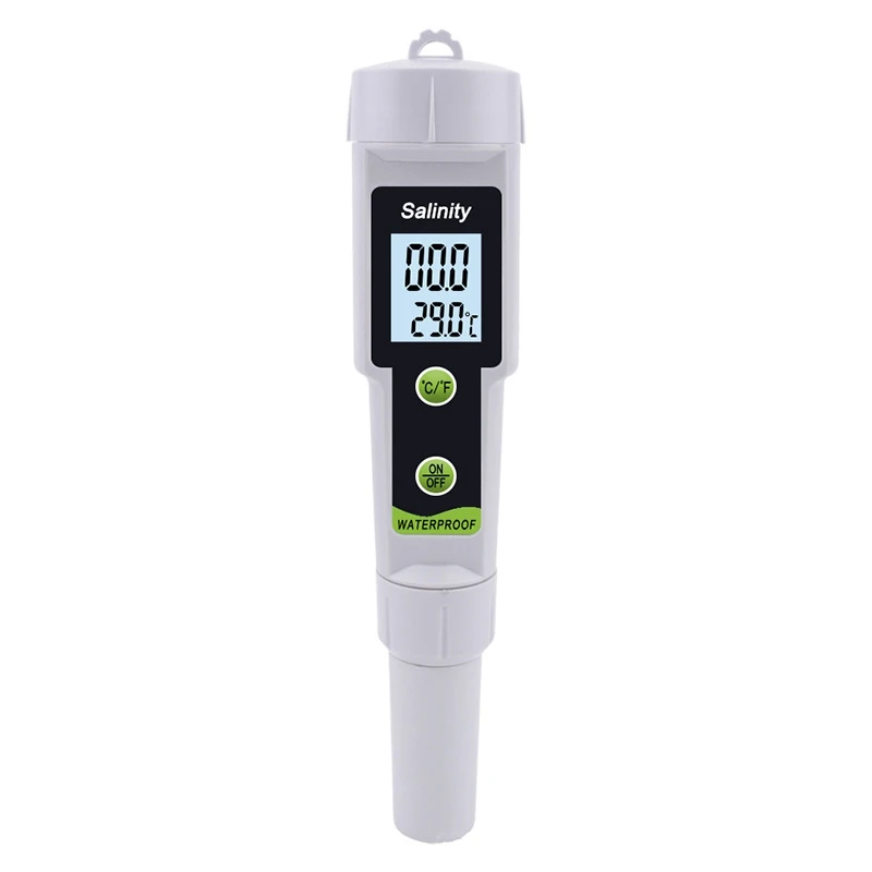 LUDA TPH 02154 Salinity Meter, Seawater Hydrometer, Salt Content Detection In Brine, For Pools, Drinking Water, Aquarium