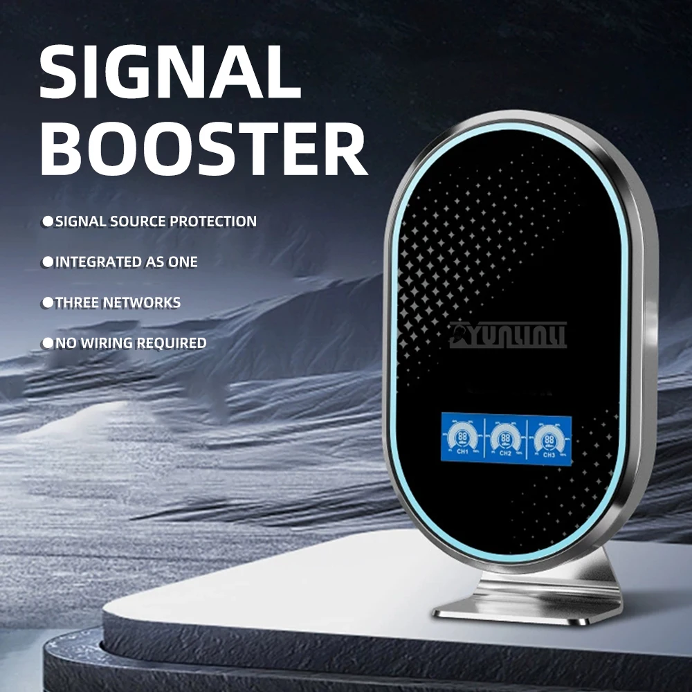 Wireless Mobile Signal Booster for All Three Networks: 4G and 5G Home Signal Booster
