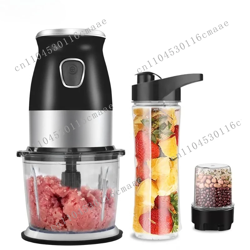 

High Speed Multi Function 500W Food Processor Meat Grinder Portable Personal Mini Blender Mixer Juicer Dry Grinder 800ml Chopper