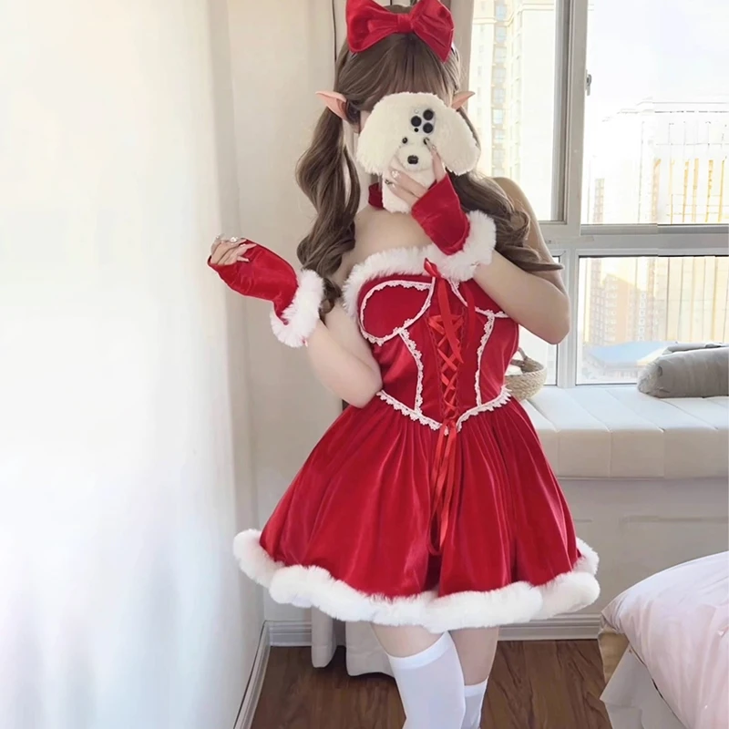 

Carnival Costume Girdling Christmas Dress for Women Party Retro Medieval Hooded Cloak Lolita Retro European Gown New Year Party