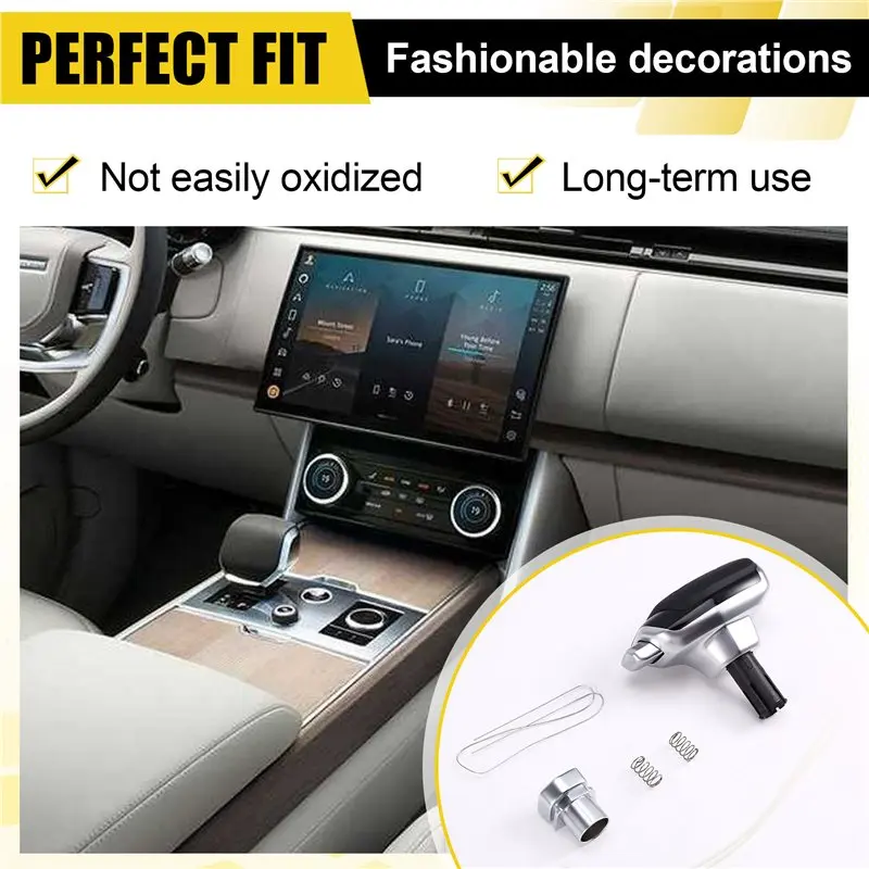 A95E-Car Gear Lever Replacement Part 46720-LUHU AT Gear Shift Knob For Land Rover 46720LUHU - view 4