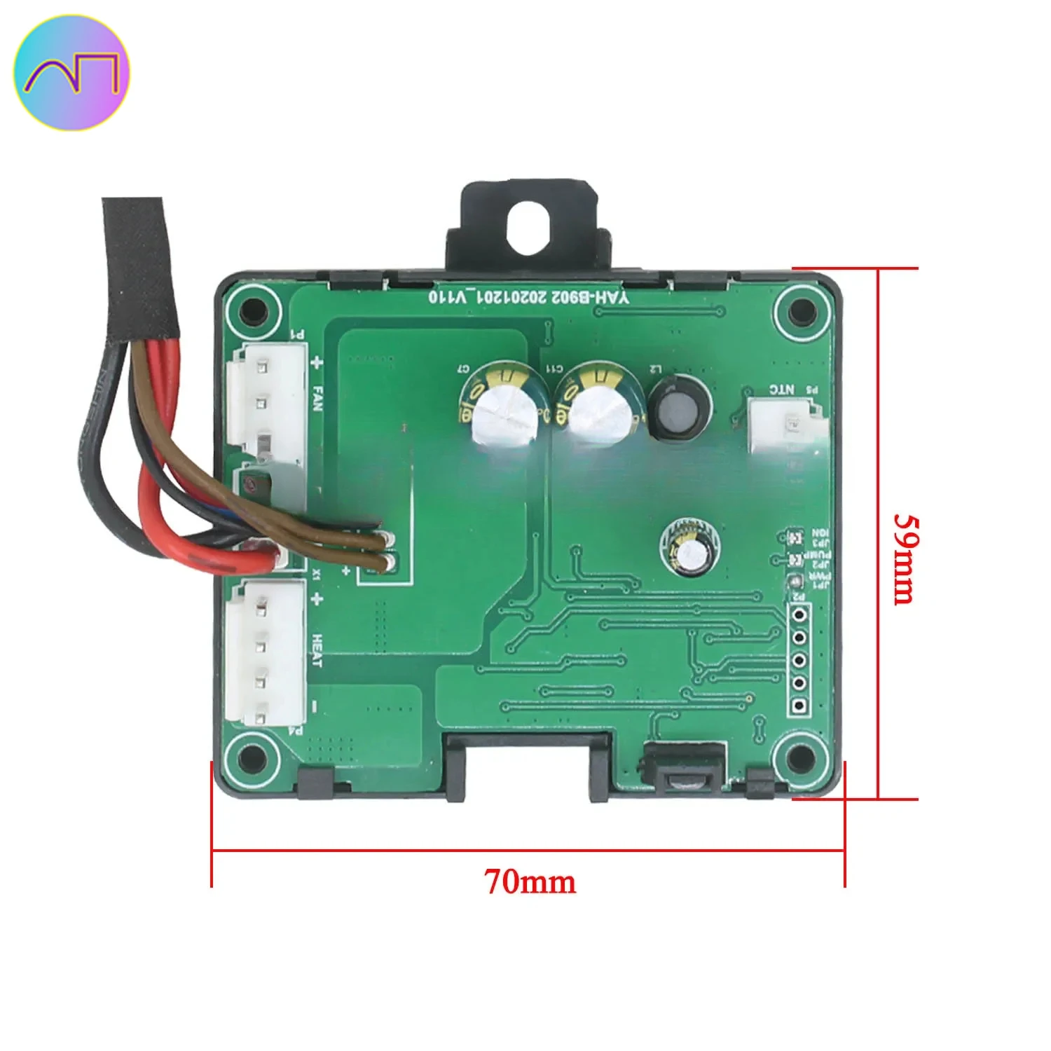 

1pc 12/24V Diesels Air Heater Control Board Motherboard+LCD Monitor Switch+Wire for Car Parking Heater Controller Accessories