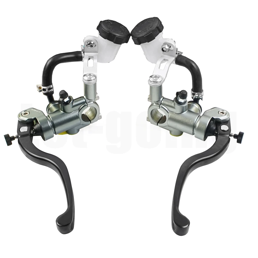 PX1 Motorcycle Brake Master Cylinder Lever Hydraulic Clutch 17.5 Piston 22mm Universal for  Cafe Racer Aprilia cb1000r Adelin