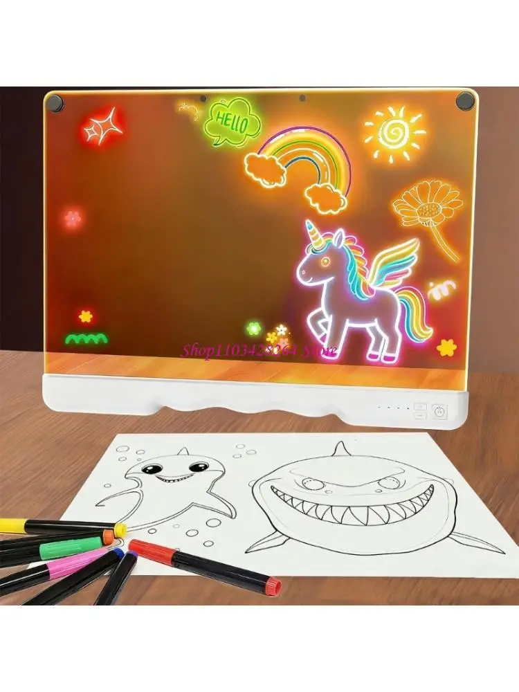 

Interactive Lighted Whiteboard For Preschoolers Great For Art And Learning Activities