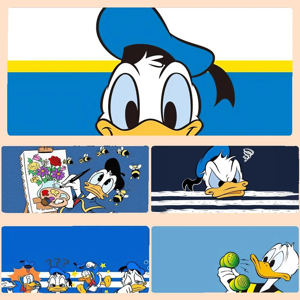 Cute Donald Duck Mousepad Large Gaming Compute Gamer PC Keyboard Mouse Mat