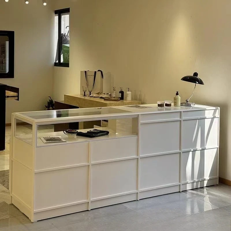 Clothing Store Display Cabinet Cream Premium Display Cabinet Korean ins Style Women's Clothing Nakajima