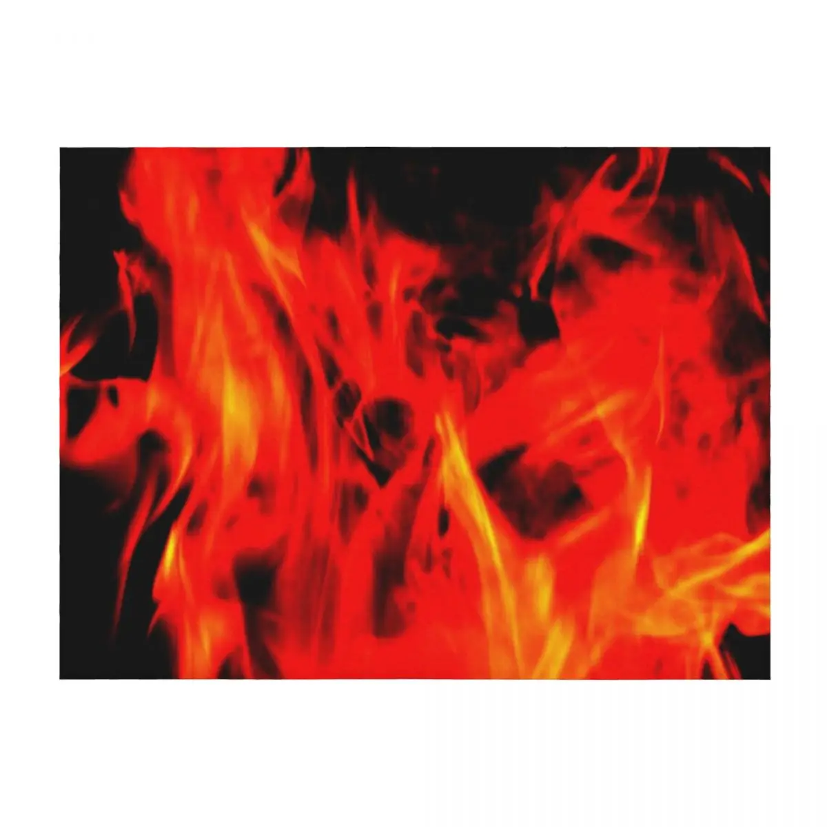 Fiery Red D7 Throw … - image