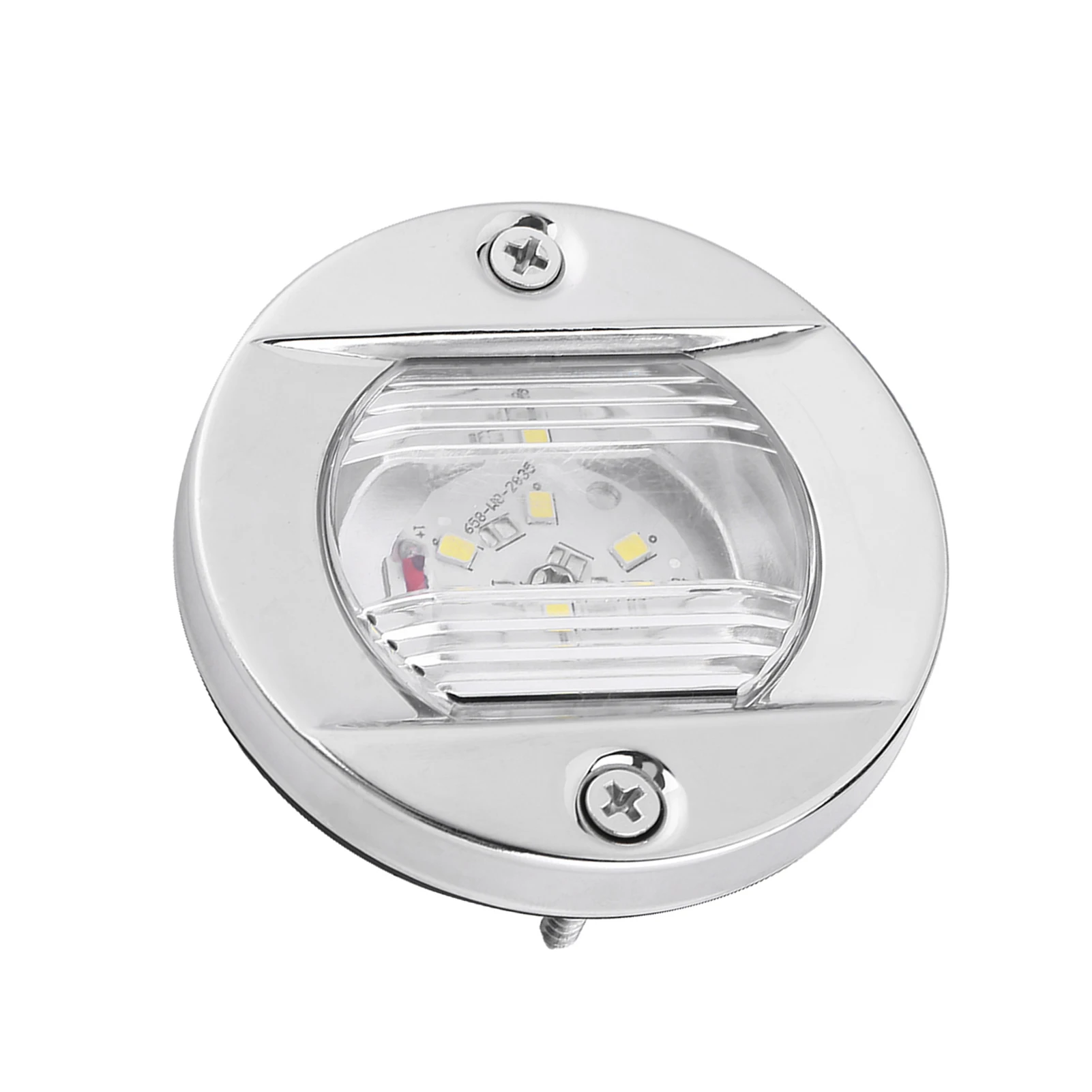 12V Marine Boat LED 12V Marine Boat Transom White LED Stainless Steel Waterproof  Stern Navigation Light Marine Boat Light