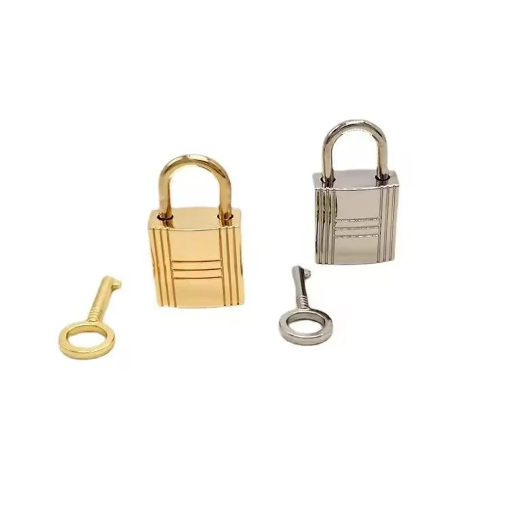 معدن صغير حقيبة أمتعة صغيرة أقفال قفل للدرج الخياطة حقيبة يد قلادة حقيبة جلدية حلية اكسسوارات السيارات المفاتيح #6