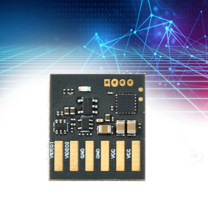 Modul pengalih Video 2CH sakelar Multi sudut pandang kamera ganda ukuran kecil untuk Drone RC FPV