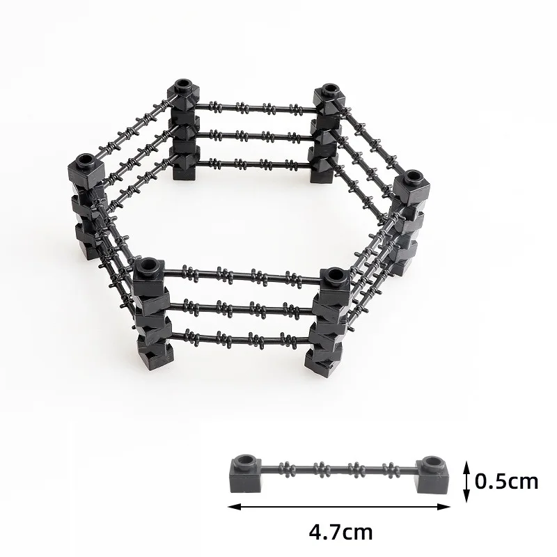 

Конструктор DIY: Проволочная клетка MOC, развивающие пластиковые игрушки для детей, совместимые с известными брендами, подарки для детей