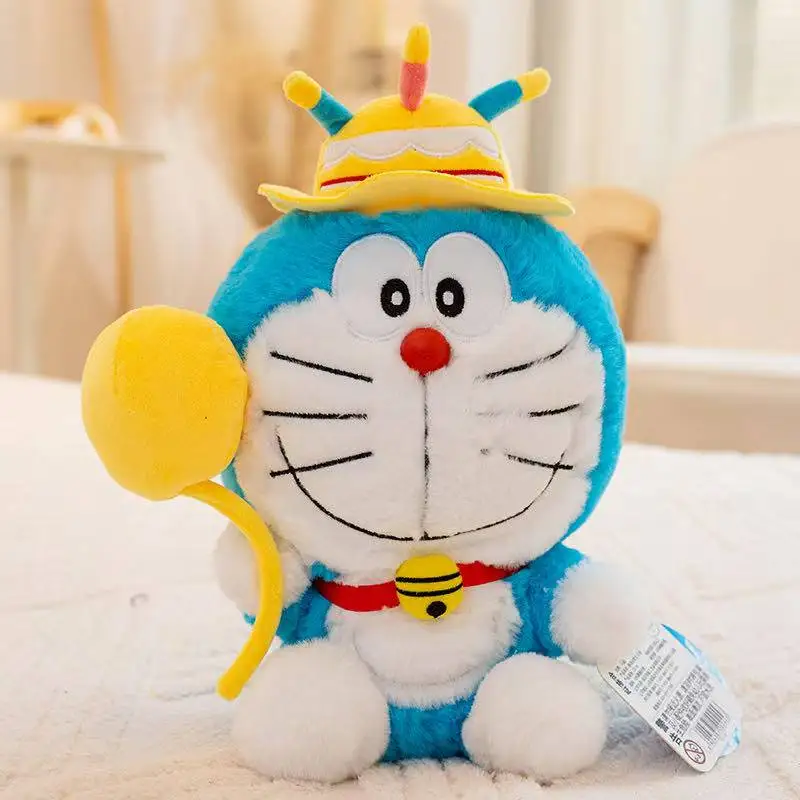 

Latest Cowboy Chef Cake Series Doraemon Doll Kawaii Stuffed Plush Toy Doll Cartoon Anime Cute Gift for Children's Birthday