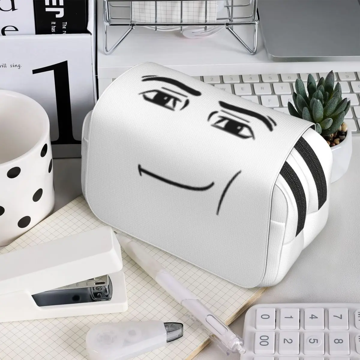

Пенал для карандашей The Man Face для детей, подарочный пенал-коробка, сумка для канцелярских принадлежностей, органайзер для ручек