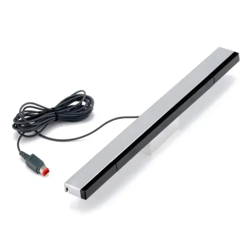 Wired Receiver Sensor Bar Infrared Motion Sensor Signal Receiver Stand Game Move Remote for Wii / Wii U Consoles